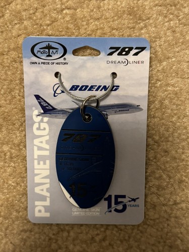 Motoart planetags boeing 787 - planetags,